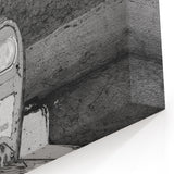 Contemporary City Wall Decor – Gritty Parking Meter Art Print