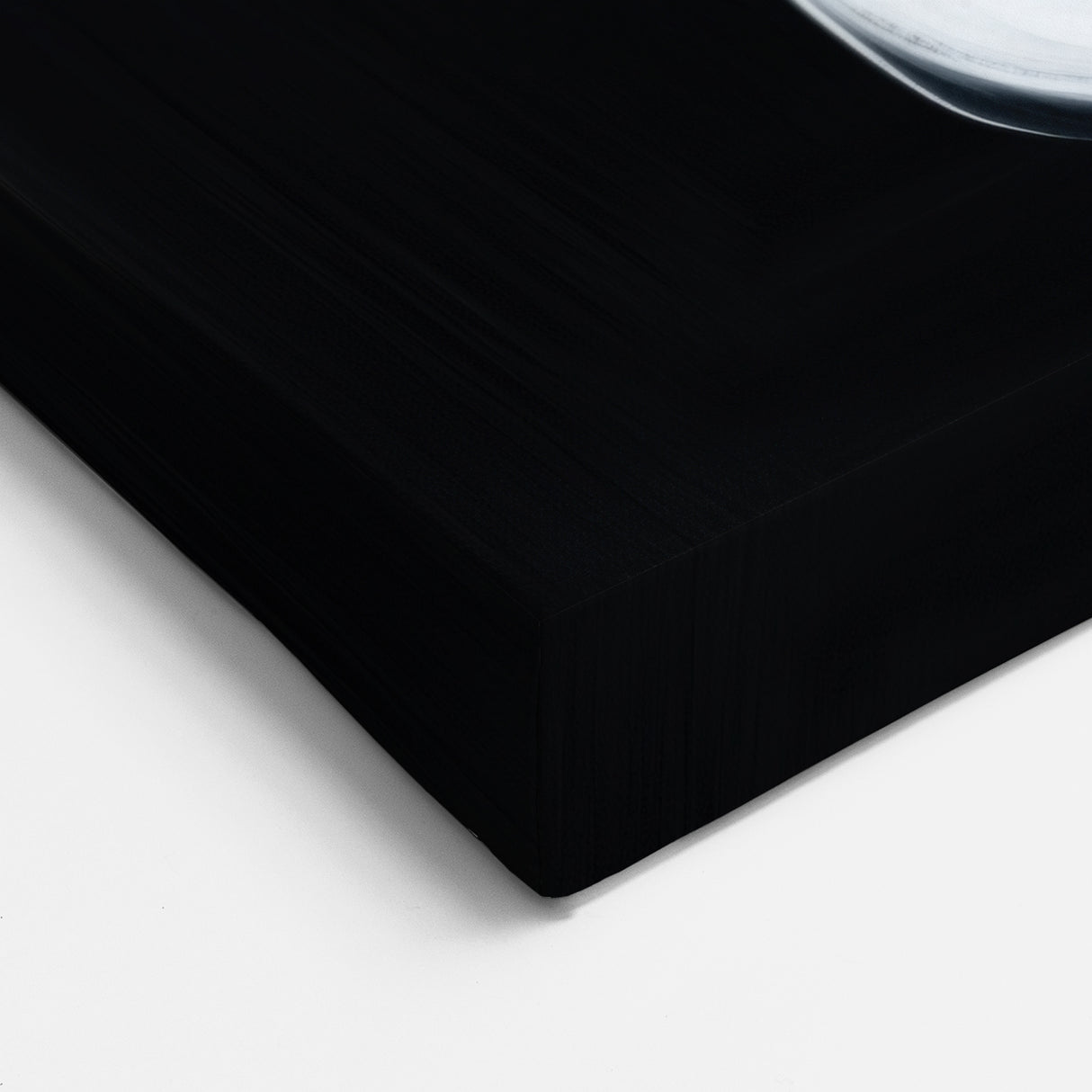 Minimalist Abstract Wall Art – Monochrome Motion Swirl