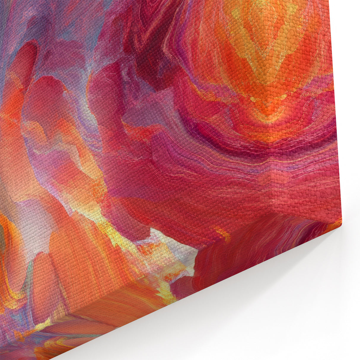 Colorful Abstract Wall Hangings – Swirling Expressionist Texture