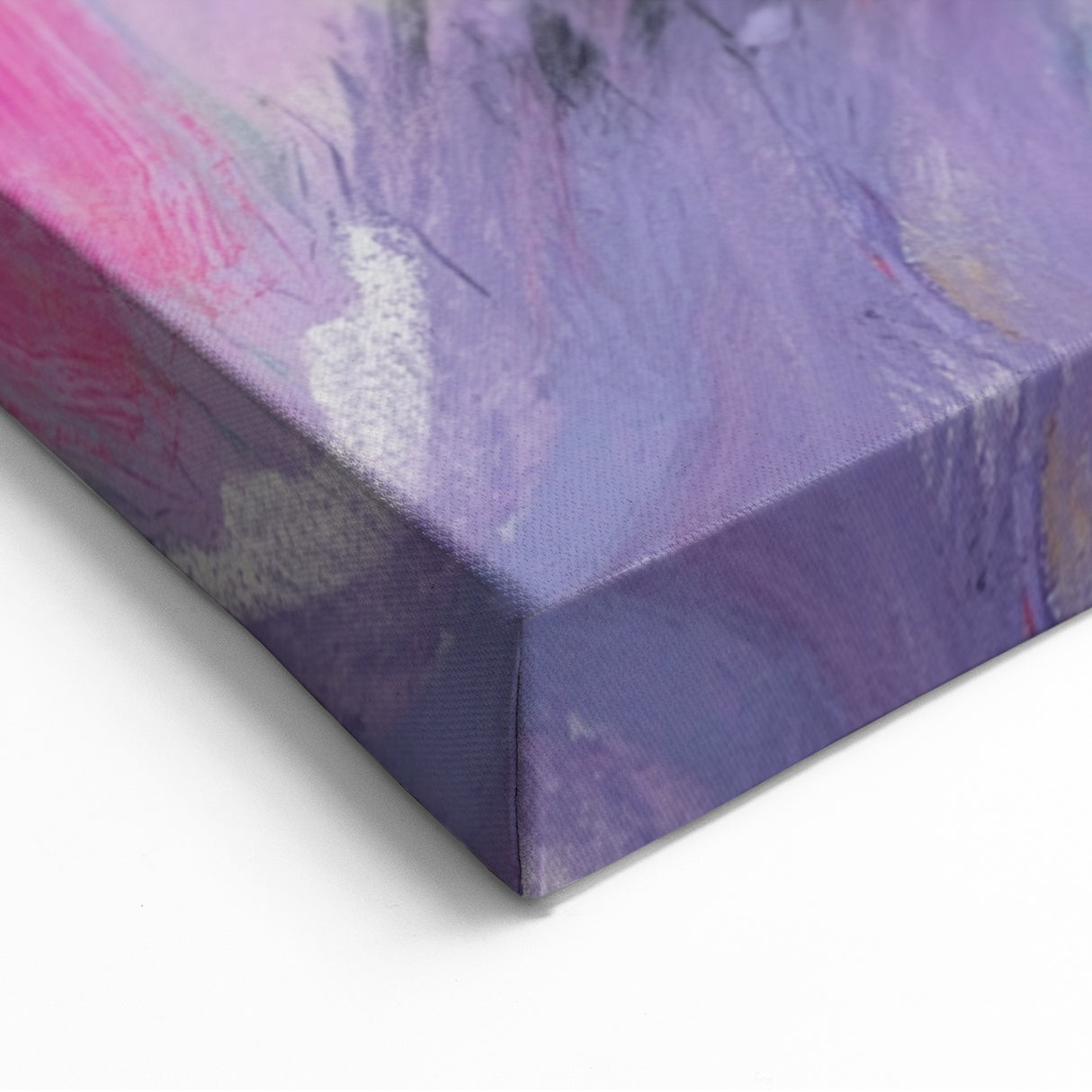 Colorful Abstract Wall Hangings – Energetic Pastel Brushwork Art