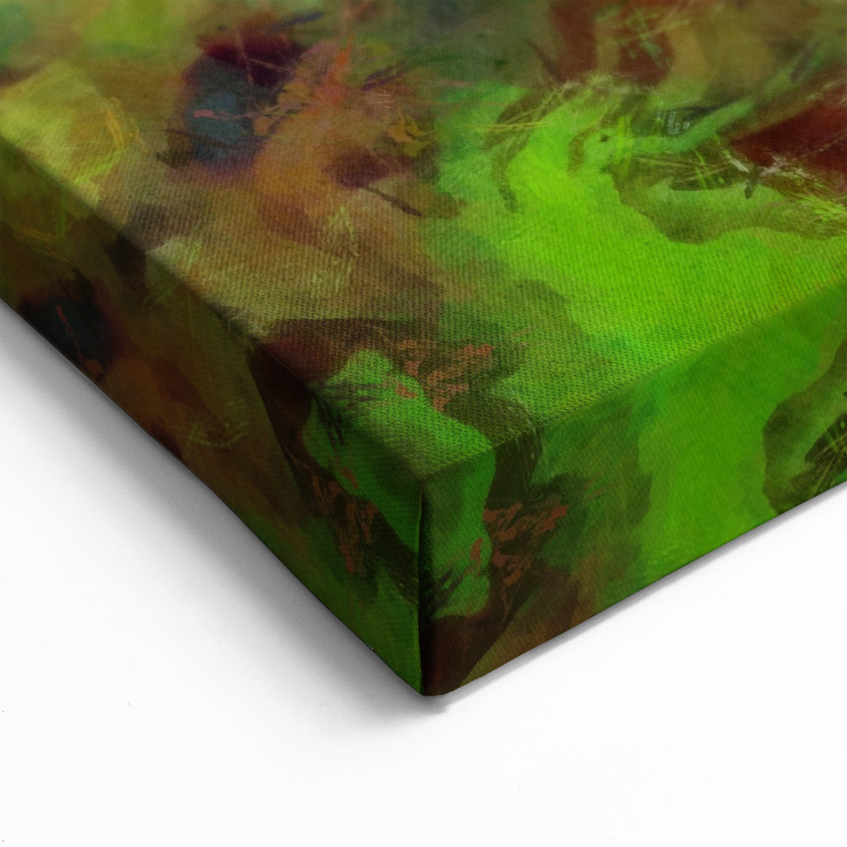 Colorful Abstract Wall Hangings – Fiery Organic Texture Flow