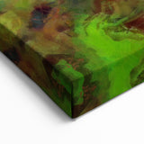 Colorful Abstract Wall Hangings – Fiery Organic Texture Flow