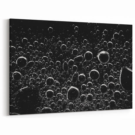 Floating Bubble Abstraction – High-Contrast Abstract Photography