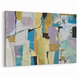 Muted Block Composition – Modern Abstract Canvas Prints