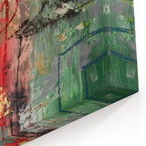 Earthy Grid of Color – High-Contrast Abstract Paintings Online