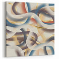 Ribbon Flow Elegance – Modern Abstract Canvas Prints for Interiors