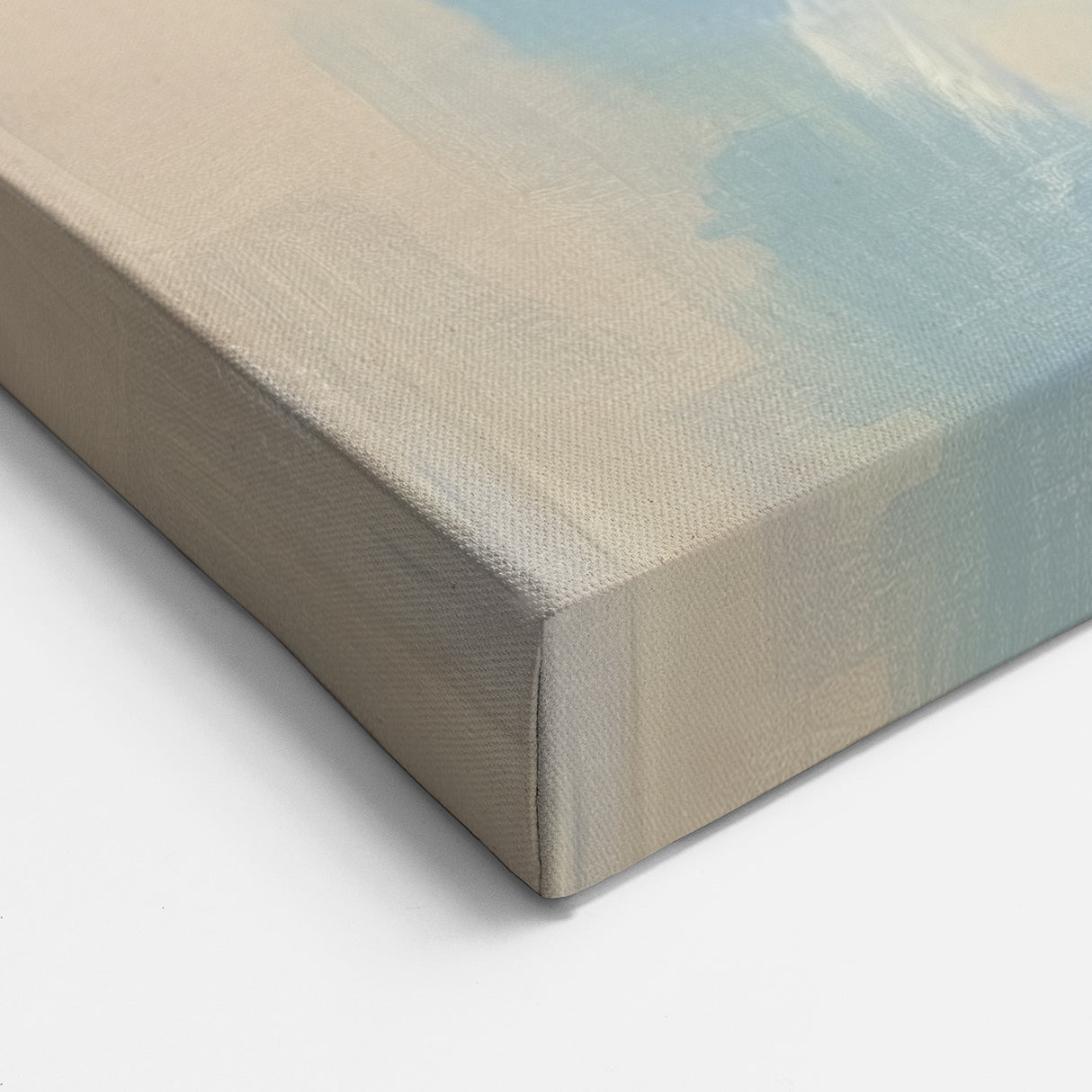 Colorful Abstract Wall Art – Expressive Red, Blue, and Yellow