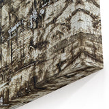 Earthen Harmony Abstracts - Earth Tone Art with Textured Layers