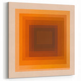 Minimalist Abstract Wall Art – Warm Earth-Toned Geometry