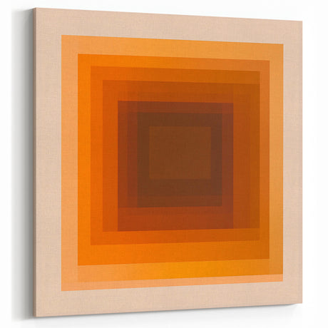 Minimalist Abstract Wall Art – Warm Earth-Toned Geometry