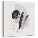 Abstract Geometric Framed Wall Art – Minimalist Urban Chic Design