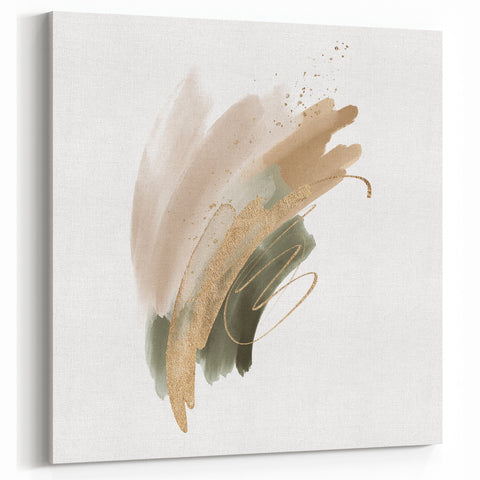 Contemporary Minimalist Wall Art – Earthy Abstract Geometric Print