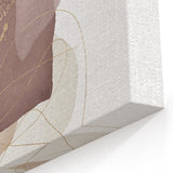 Minimalist Abstract Canvas Prints – Beige and Brown Geometric Wall Art