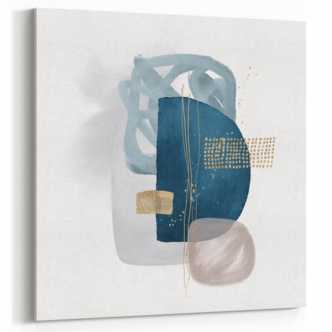 Minimalist abstract canvas prints – contemporary geometric wall decor