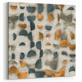Geometric Abstract Canvas Art - Timeless Textures in Bold Hues