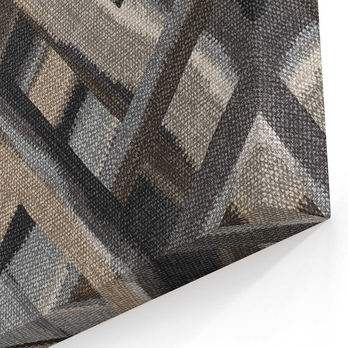 Minimalist Textured Art Pieces - Interwoven Neutrals in Motion