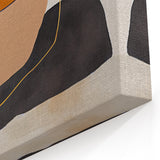 Shop Modern Abstract Canvas Prints - Bold Shapes in Earth Tones