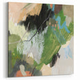 Earthen Harmony Abstracts – Green and Beige Nature-Inspired Wall Art