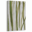 Earthen Harmony Abstracts – Olive Green and Light Gray Wall Art