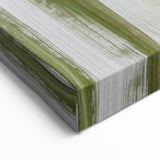 Earthen Harmony Abstracts – Olive Green and Light Gray Wall Art