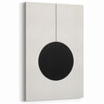 Minimalist Wall Art for Modern Homes – Geometric Black Circle Design