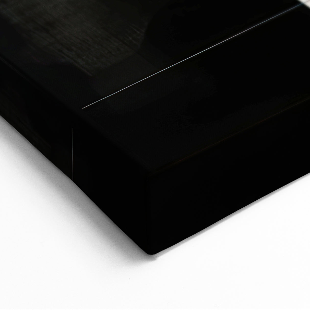 Abstract Geometric Wall Art – Minimalist Black, White, and Line Design