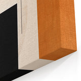 Modern Geometric Wall Décor – Minimalist Abstract Earth Tone Design