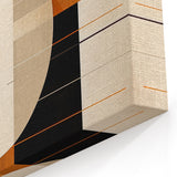 Contemporary Minimalist Wall Art – Geometric Abstract Earth Tones