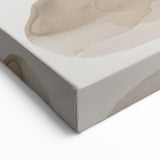 Minimalist Wall Art for Modern Interiors – Stacked Beige Abstract Print