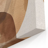 Contemporary Minimalist Wall Art – Beige and Brown Geometric Prints