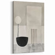 Minimalist Wall Art for Modern Interiors – Black & Gray Geometric Print