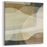 Earthen Harmony Abstracts – Minimalist Earth Tone Wall Art