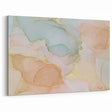 Neutral Abstract Prints – Pastel Dream Art with Gold Accents