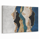 Earthen Harmony Abstracts - Modern Abstract Wall Art in Earth Tones