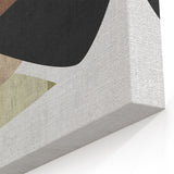 Geometric Abstract Wall Art – Earth Tone Minimalist Canvas Art