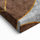Earthen Harmony Abstracts - Neutral Minimalist Modern Abstract Wall Art