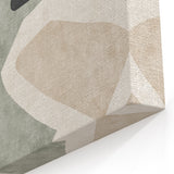 Earthen Harmony Abstracts – Modern Neutral Abstract Canvas Wall Art