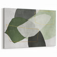 Modern Abstract Art in Green – Contemporary Earthen Harmony Canvas
