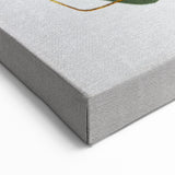 Modern Abstract Art in Green – Contemporary Earthen Harmony Canvas