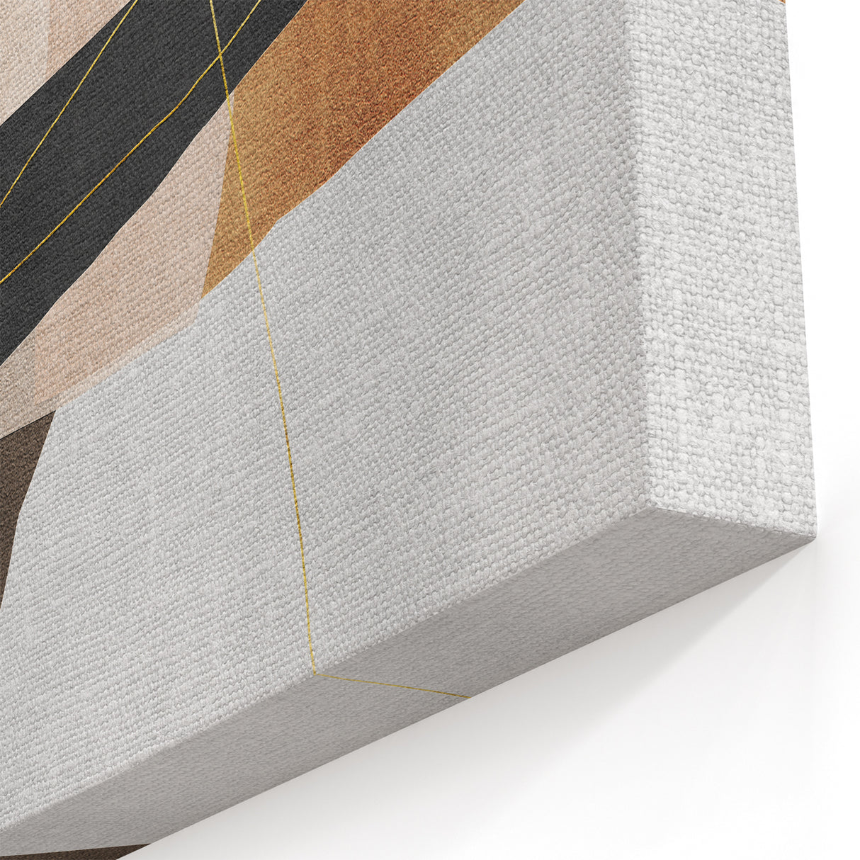 Contemporary Canvas Art in Earth Tones – Earthen Harmony Abstract