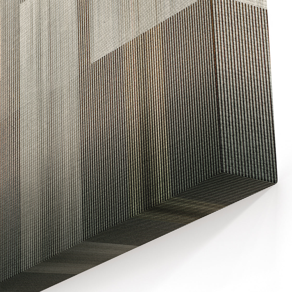 Linear Rhythm Blocks – Neutral Abstract Wall Art in Earth Tones