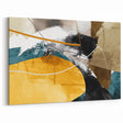 Dynamic Curves – Earth Tone Abstract Wall Art with Bold Textures