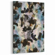Textured Energy – Black & Teal Earthen Harmony Abstracts Print