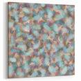 Pastel Bloom – Earthen Harmony Abstract Wall Art in Mint & Blush