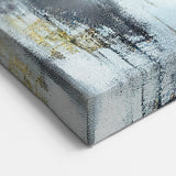 Soft Motion Abstract – Neutral Earth Tone Wall Art with Gold Accents