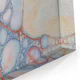 Serene Web of Color – Earthen Harmony Contemporary Canvas Art