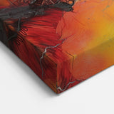 Molten Layers – Earthen Harmony Minimalist Wall Decor in Warm Tones