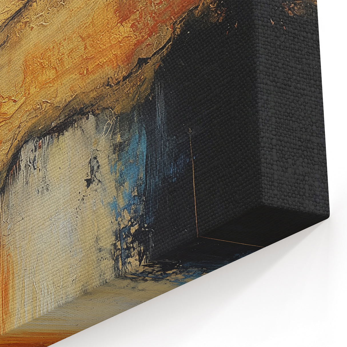 Contemporary Canvas Art – Textured Oil from Earthen Harmony