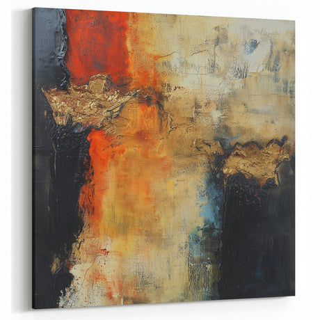 Contemporary Canvas Art – Bold Abstract from Earthen Harmony Series