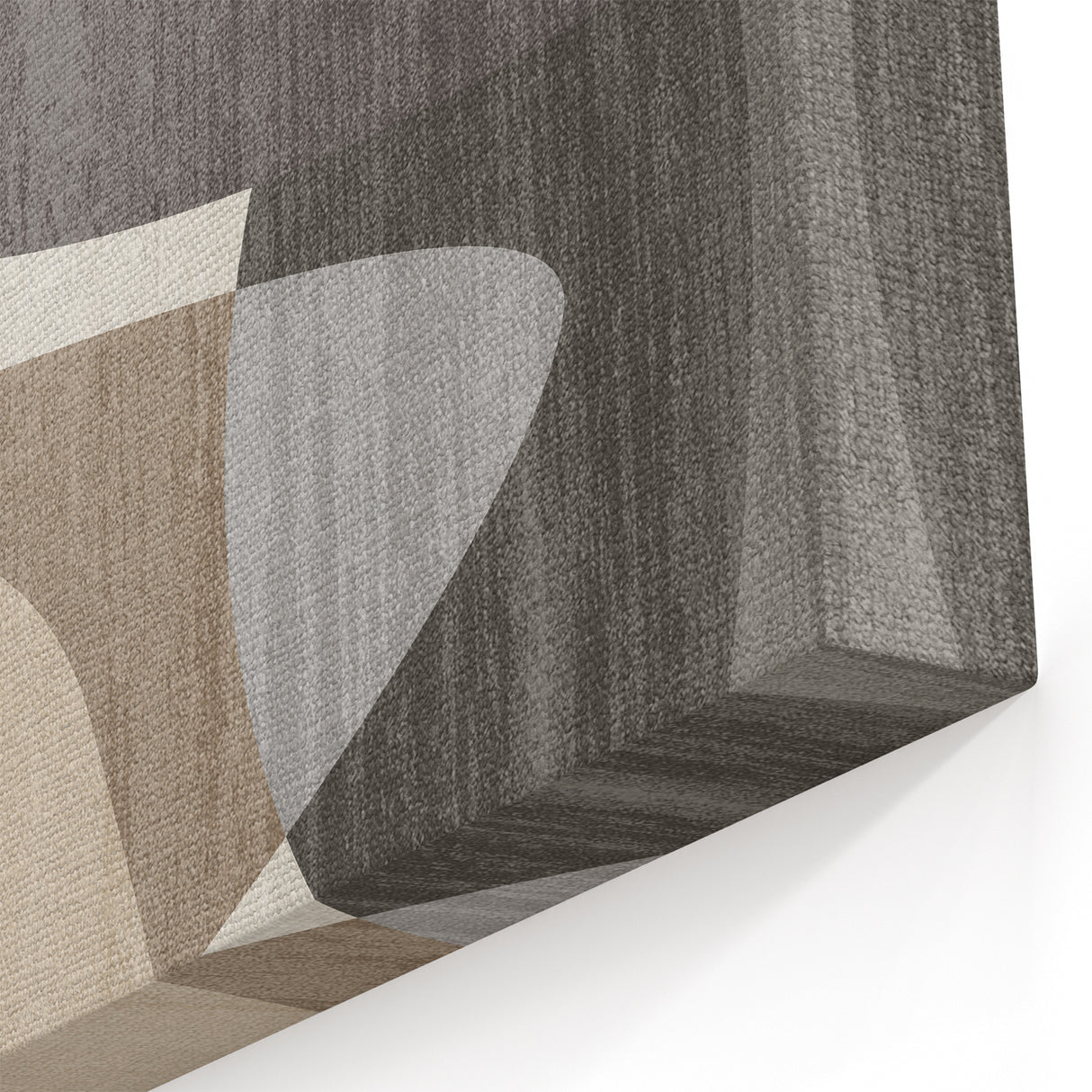 Curved Essence – Modern Abstract Art from Earthen Harmony Abstracts